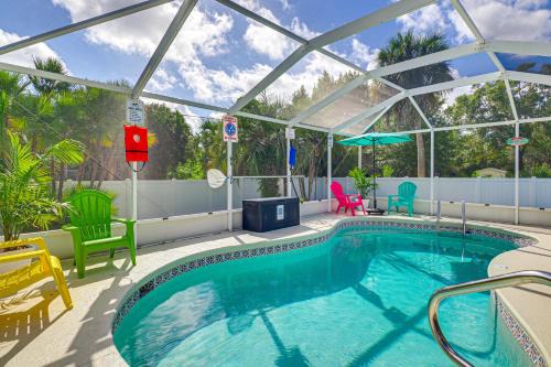 Sebastian Highlands House | Fenced Yard, Game Room Family Home in Sebastian!