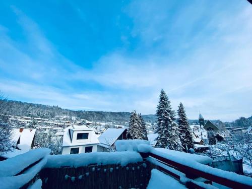Kirschhausen Apartment | Ferienwohnung mit Talblick für Monteure
