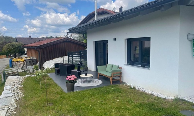 Freinberg Apartment | Ferienhaus Herre - Ferienhaus, Dusche und Bad, WC, Erdgeschoß/parterr