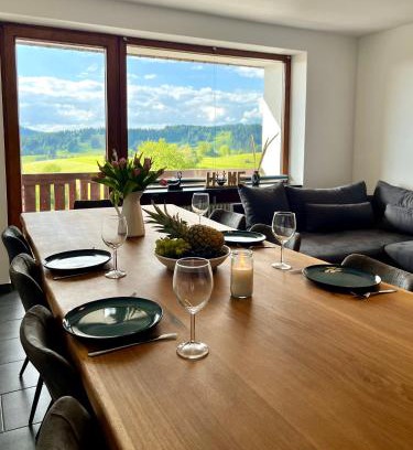Missen-Wilhams Apartment | Ferienwohnung Almglück mit Pool uns Sauna, direkt am Skilift