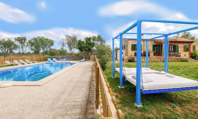 Ariany Villa | "Finca Calderitx" with Mountain Views, Pool and Wi-Fi