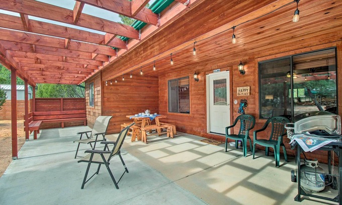 Overgaard Cabin | Fire Pit, Fenced Yard: Overgaard Cabin Near Hiking