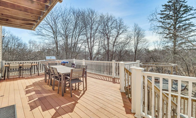 Long Pond House | Fire Pit + Game Room: Spacious Poconos Retreat!