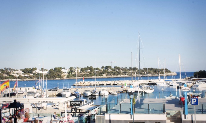 Portopetro Apartment | First line apartment with views to the port of Portopetro (Santanyí)