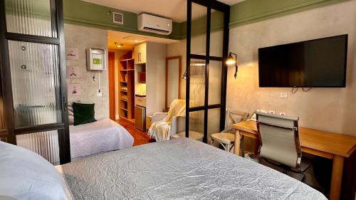 Republica Apartment | Flat charmoso no hotel Slav Downtown com vaga