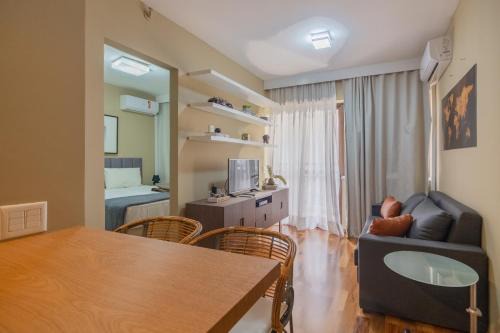 Itaim Bibi Apartment | Flat particular com cozinha completa! Serviços de Hotel.
