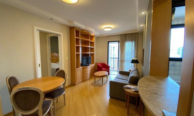 Indianopolis Hotel | Flat Residence Moema c/cozinha e lavadora UH104