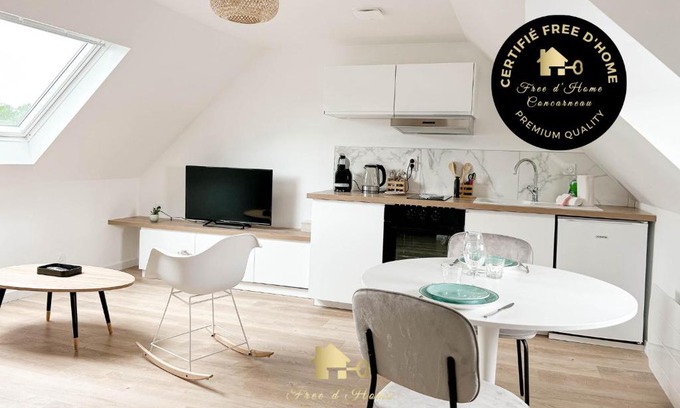 Tregunc Apartment | Fleurs des sables, T2 élégant