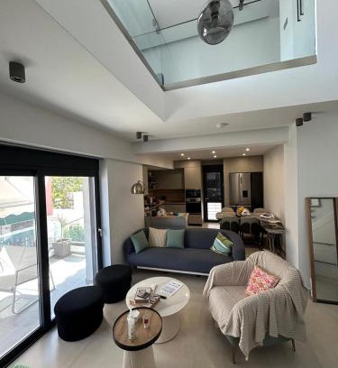 Peristeri Apartment | Floral Home 1 - ground floor apt, private parking!