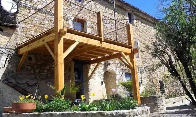 Esparron-de-Verdon Apartment | Flower Camping La Beaume * - Studio Not classified 20m2 CONFORT 1 bedroom + terrace semi-covered 2 people