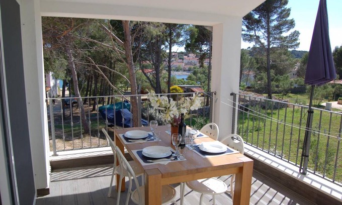 Verunic Apartment | Four bedroom apartment with terrace Verunić, Dugi otok (A-15209-c)