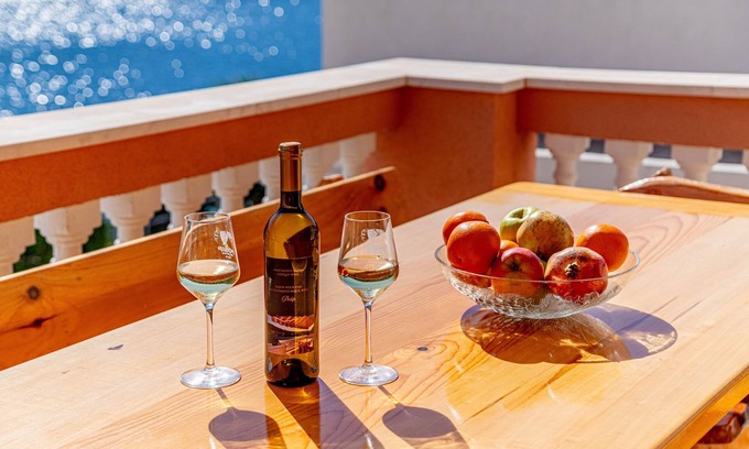 Brna Apartment | Four-bedroom apartment with terrace and sea view Brna, Korčula (A-10057-a)