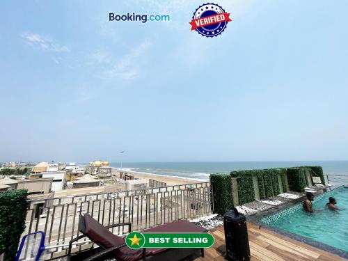 Ujjain Hotel | FRONT SEA VIEW ROOMS with-ROOF TOP SWIMMING POOL LUXUARY HOTEL THE BAY SUITES - PURI