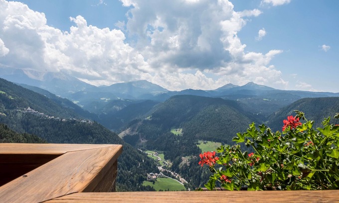 Cornedo All'isarco Apartment | 'Gamperhof - Apartment Latemar' with Mountain View, Garden & Wi-Fi
