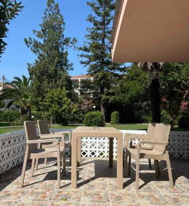 Siviri Apartment | Garden Haven 100m from the Sea
