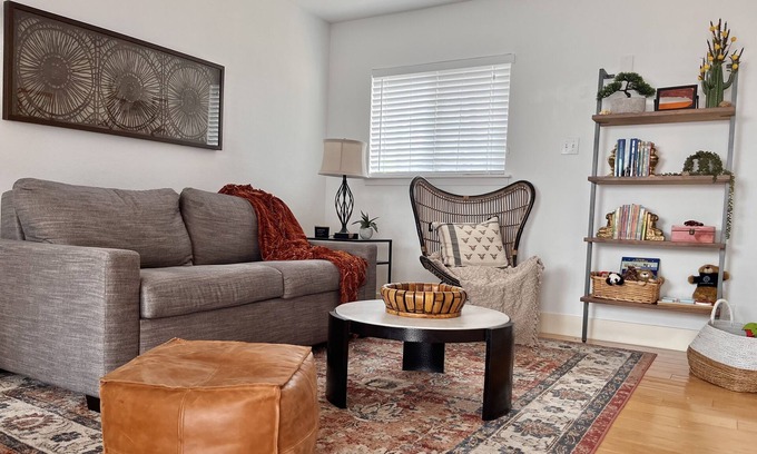 Mueller Condo | Gated 2 bed Condo near Mueller Lake Park!