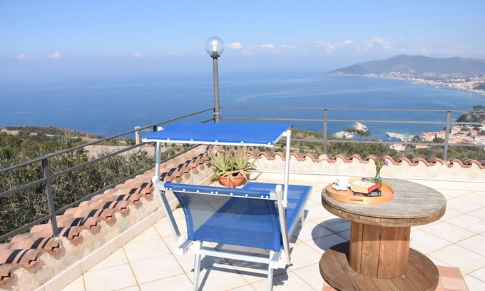 Castellabate Cottage | GEMMA - PANORAMIC STONE CHALET WITH STUNNING SEA VIEWS