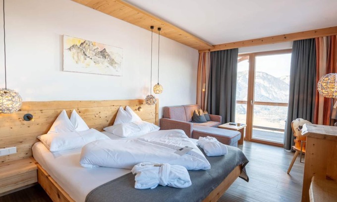 Haus House | "Gipfelglück Superior" - double room with shower, WC (4-6 n.) - Nature and wellness hotel