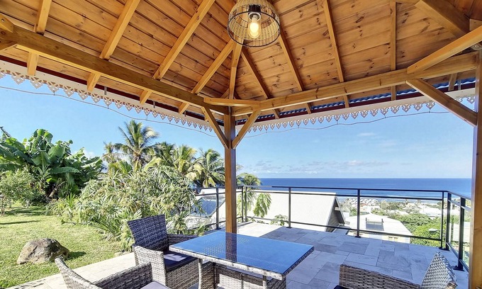 Grand Bois Cottage | Gïte Réunion Paradis***, with swimming pool and sea view - St-Pierre
