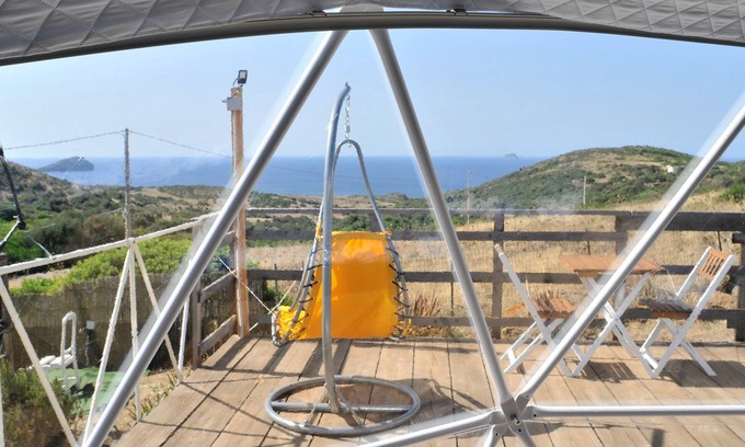 Sant'Antioco RV Rental | GLAMPING ROMANTIC GEODESIC DOMES