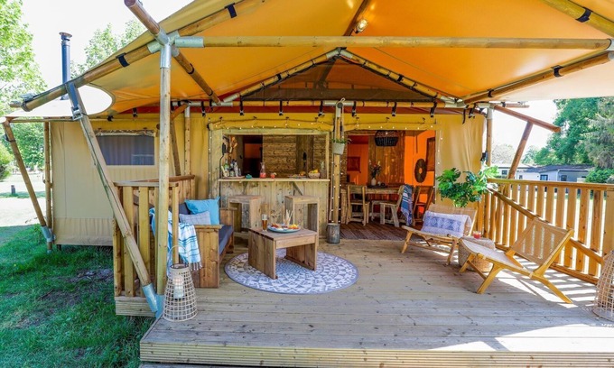 Uden House | Glamping safari tent for five persons