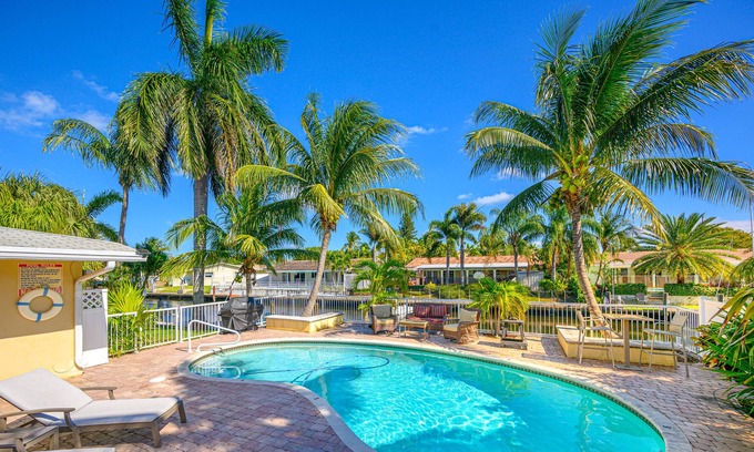 Cypress Lakes House | Gorgeous Canal Home w/ Heated Private Pool and Dock - Near Beach