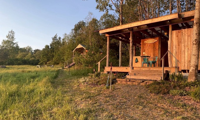 Caroline Cabin | Gorgeous Finger Lakes Accommodation near Ithaca for Glamping in New York