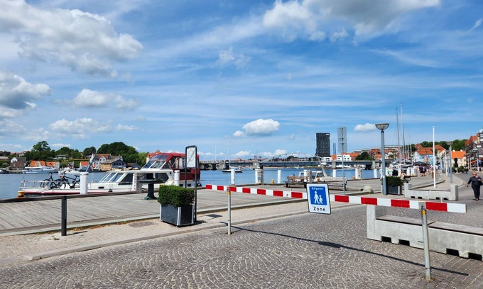 Sønderborg Apartment | Grannys House - View of the harbour