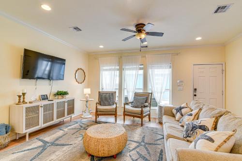 Port Bolivar House | Gulf Views Beachfront Bolivar Peninsula Escape!