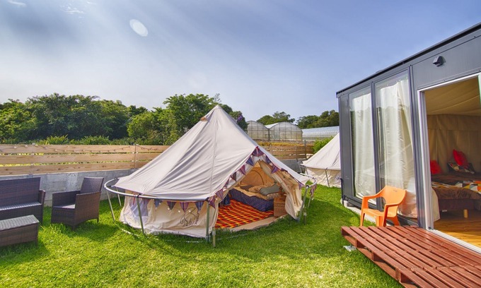 Wakugawa RV Rental | Half Glamping Hoshioto
