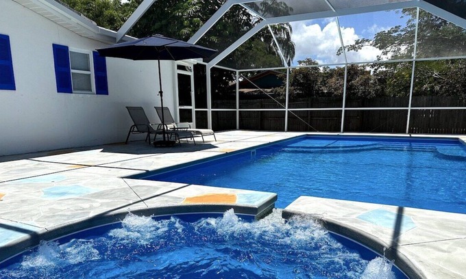 Harbor Bluffs House | Harbor · Heated Pool and Spa | 5 min to beach