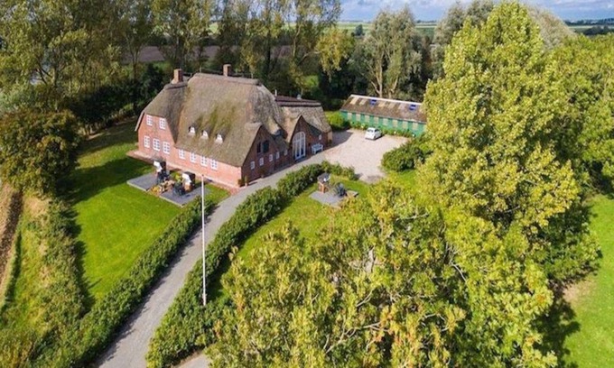 Tating Cottage | Haubarg Ossenhoff Appartement Gesindestuv