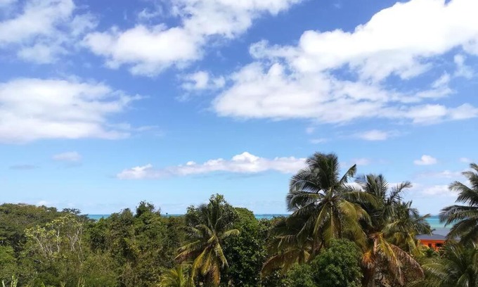 Sainte-Rose House | Haut de villa avec vue sur la mer