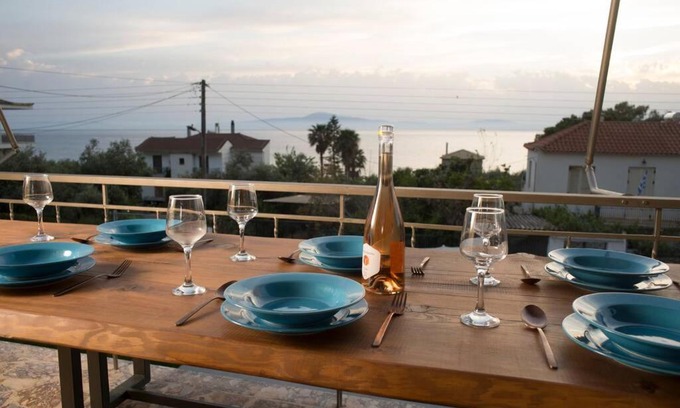 Paralia Vergas Apartment | Holiday Alchemy- Apt just 100m to sea