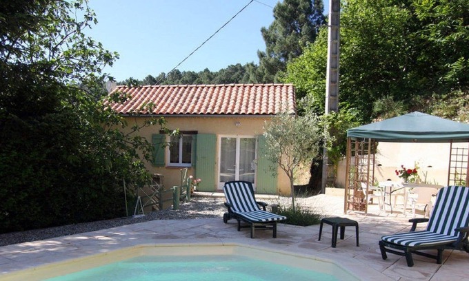 Les Salles-du-Gardon House | Holiday home with private swimming pool