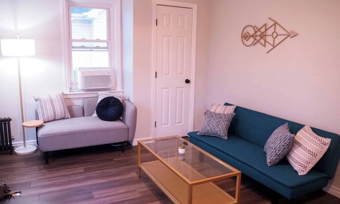 Long Beach Apartment | Home Close to Beach and LIRR w/Balcony