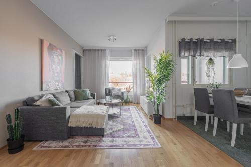 Kuopio Apartment | Homelike 1BR Apartment with Sauna & Free Parking