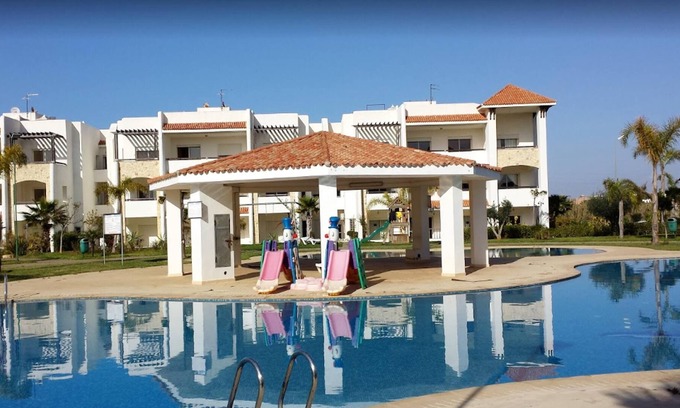 Asilah Apartment | Homerez - 100 m away from the beach! Appartement for 4 ppl. with shared pool