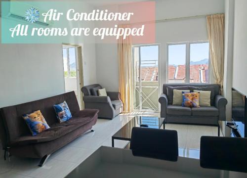Kuah Apartment | Homestay Pangsapuri Simfoni 3BR 7Pax Kuah Langkawi