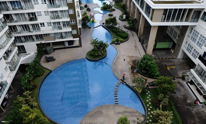 Cimahi Apartment | Homey Studio Room At 7Th Floor Gateway Pasteur Apartment