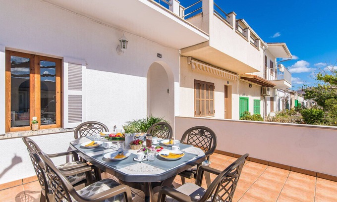 Can Picafort Ski Chalet | House in Can Picafort Aurore near the beach