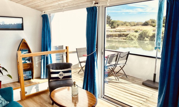 Etel House | House with terrace overlooking ria d'Etel - moulin du Sac'h