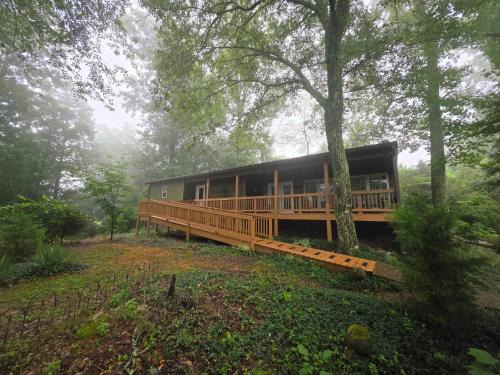 Bryant House | Hummingbird Cabin with a private hot tub