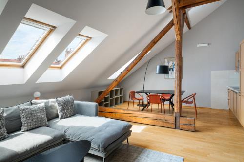 Smichov Apartment | Hunger Wall Residence
