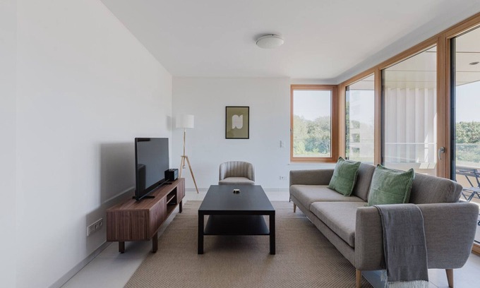 Roedt Apartment | Ideal Kirchberg 2BR w/Balcony, Fully Furnished, by Blueground
