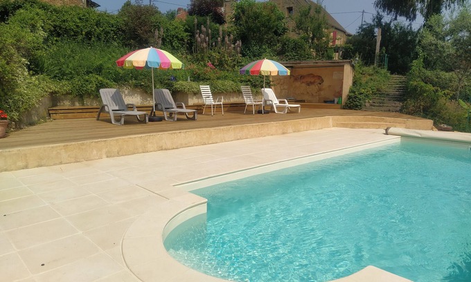 Saint-Genies Cottage | In the heart of black Périgord, old farmhouse with panoramic view