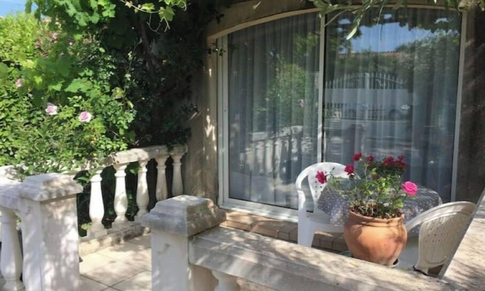 Orange Apartment | IN THE SHADE OF THE OLIVE TREES