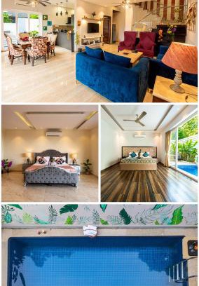 Arpora Villa | Infinity Villa, 5BHK-Private Pool-Caretaker, Baga
