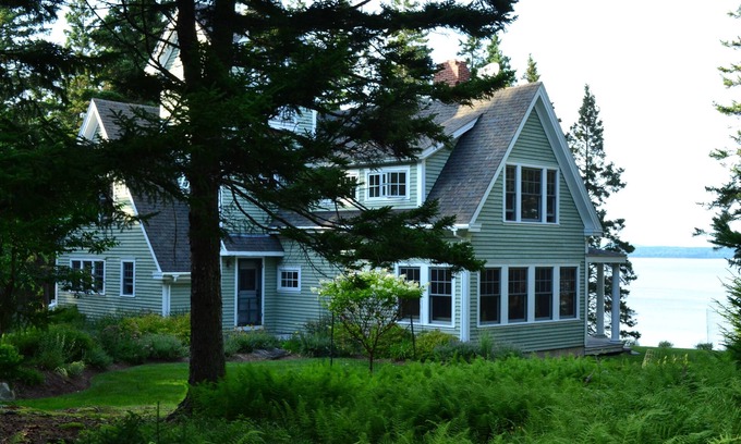 Islesboro House | Islesboro Island Maine Oceanfront Home on 12 Private Acres