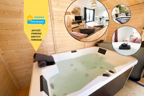 Lambezellec Apartment | Jacuzzi au Cocon brestois